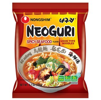 Neoguri Ramyun Seafood Spicy 120g