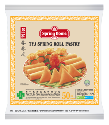 TYJ Spring Roll Pastry 150mm 400g