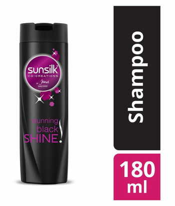 Sunsilk Black Shine Shampoo 180ml