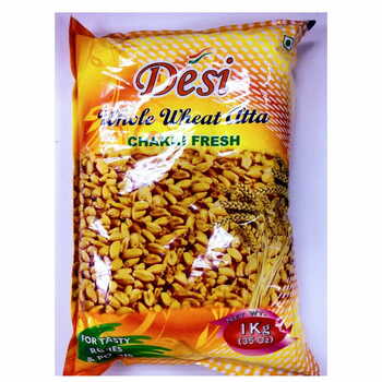 Desi Whole Wheat Atta 1kg.