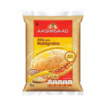 Aashirvaad Multigrain Atta 5kg.