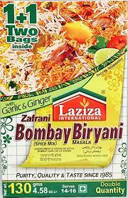 LAZIZA BOMBAY BIRYANI