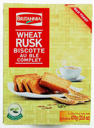 Britannia Wheat Rusk  670g