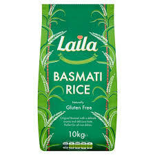 Laila Basmati Rice 10kg.