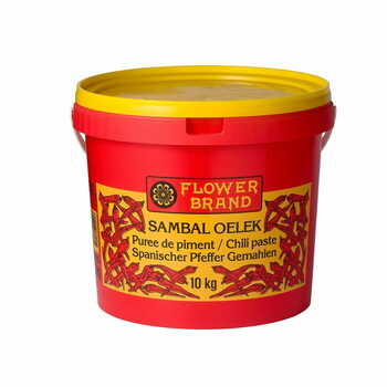 Flower Brand Sambal Oelek 10kg.