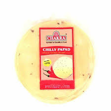 Chakra Chilli Papad 100g