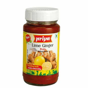 Priya Lime Ginger Pickle 300g