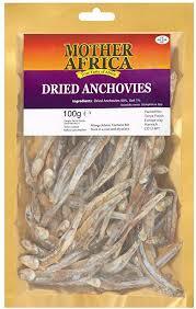 Mother Africa Dried Anchovies 100g