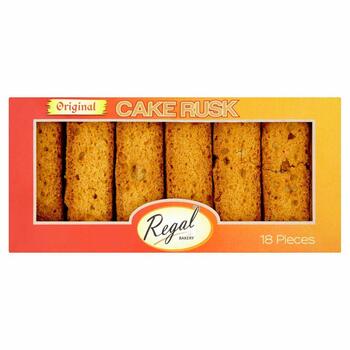 Regal original cake rusk 18 pieces