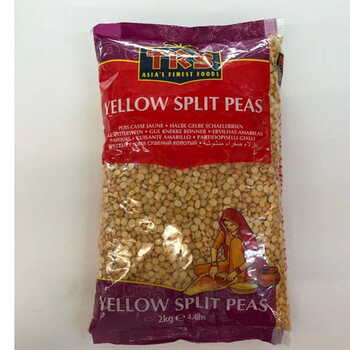 TRS Split Yellow Peas 2kg.