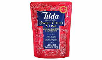 Tilda RTE Sweet Chilli & Lime 250g