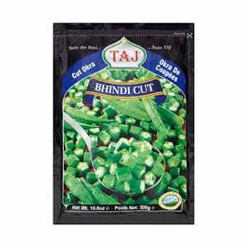 Taj Okra Cut 300g