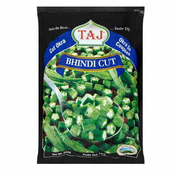 Taj Okra Cut Per Carton