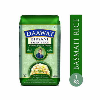 Daawat Basmati Rice 1kg.