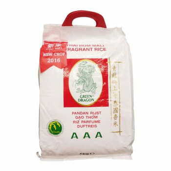 Green Dragon Thai Hom Mali Rice 5kg.