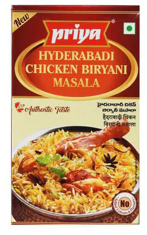 PR Hyderabadi Chicken briyani Masala 50