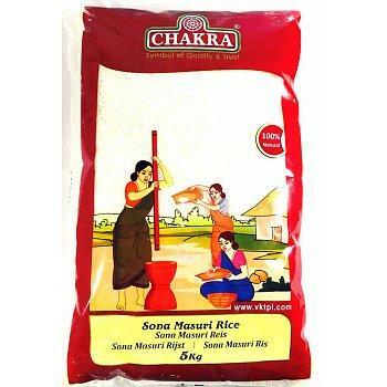 Chakra Sona Masoori Rice 1kg.