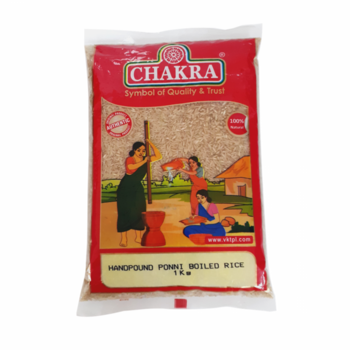 Chakra Ponni Boiled Rice 1kg.