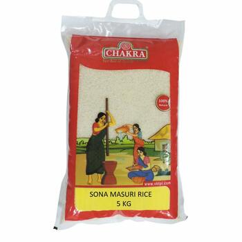 Chakra Sona Masoori Rice 5kg.