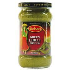 Schani Green Chilli Minced 240ml