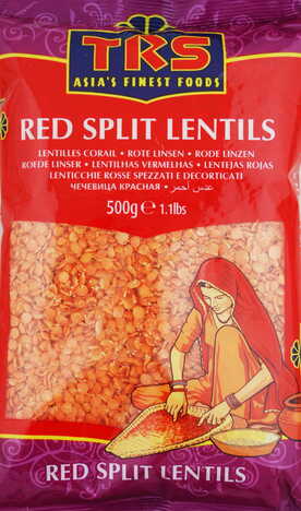 TRS Red Split Lentils 500g
