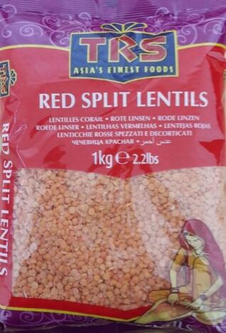 TRS Red Split Lentils 1Kg